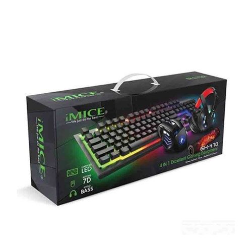 IMICE GK-470 4 In 1 Gaming Combo