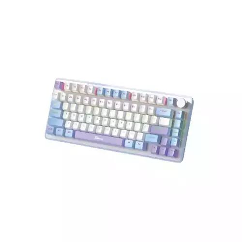 PC Power K82 RGB Wired Mechanical Keyboard (Blue Purple – Blue Switch)
