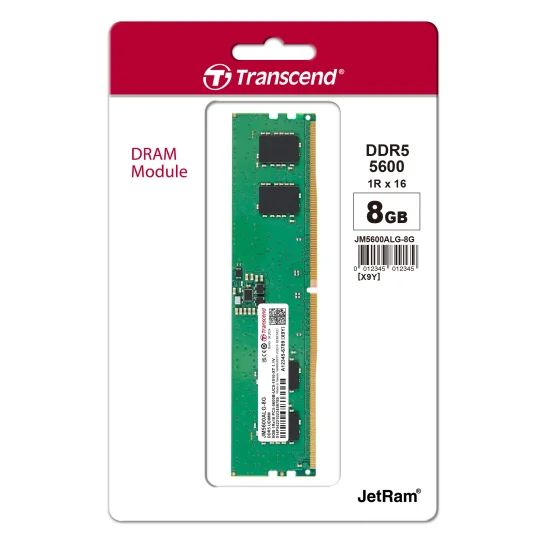 Transcend 8GB JetRAM JM DDR5 5600Mhz U-DIMM Desktop RAM