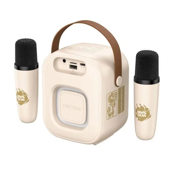 ONIKUMA L7 K Song RGB Light Bluetooth-compatible Speaker Dual Wireless Microphone