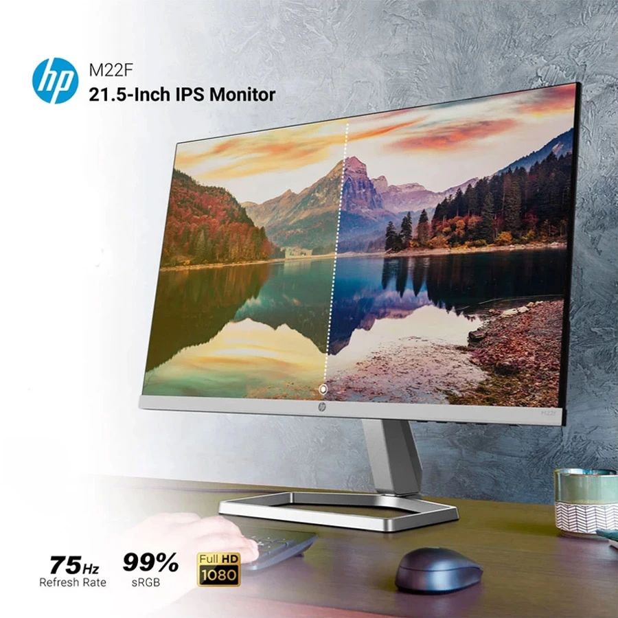 HP M22F 21.5 Inch FHD IPS Monitor