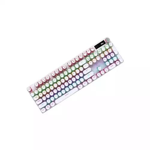 PC POWER PUNK K110 RGB RED Switch Mechanical Keyboard