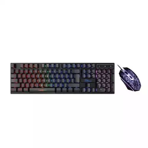 PC Power PGC801DG17 Wired Keyboard & Mouse Gaming Combo