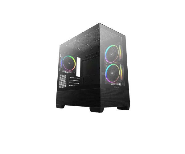 DeepCool CG380 3F Panoramic Dual Tempered Glass M-ATX Case