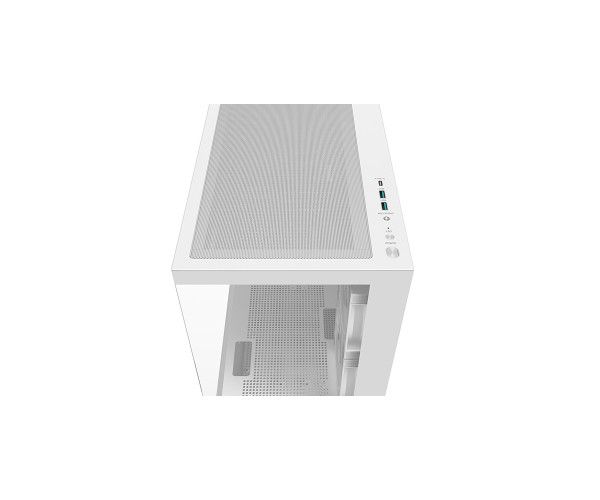 DeepCool CG380 3F WH Panoramic Dual Tempered Glass M-ATX Case