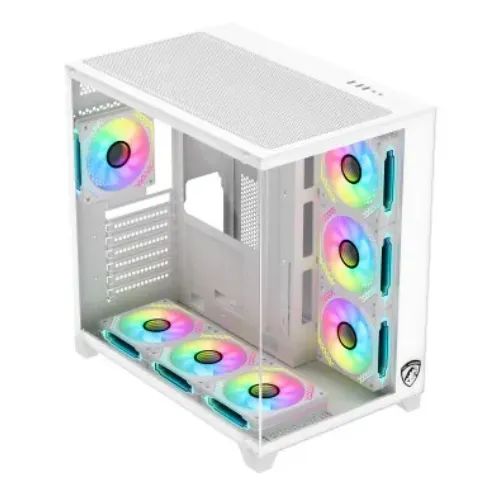 PC POWER  ICEBERG V3  GAMING  CASE (7 ARGB  INFINITY  FAN)# V3 WH