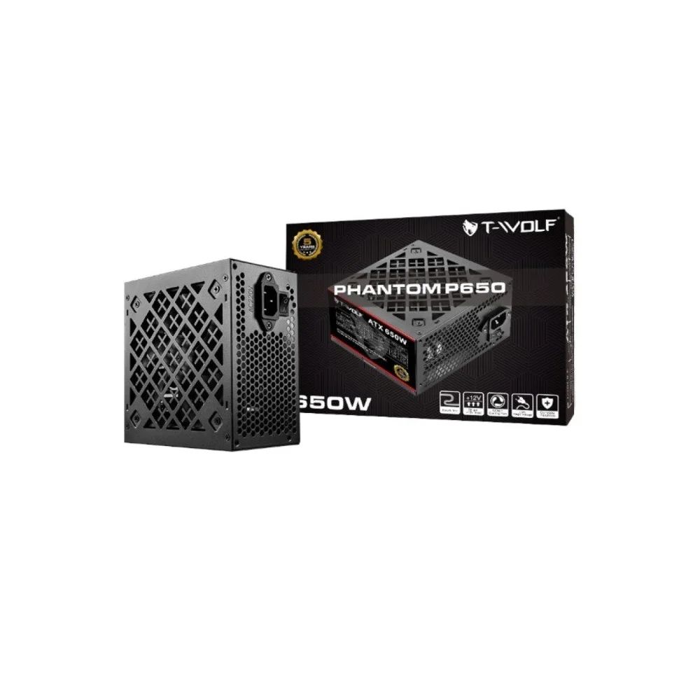 T-Wolf PHANTOM P650 650W ATX Power Supply