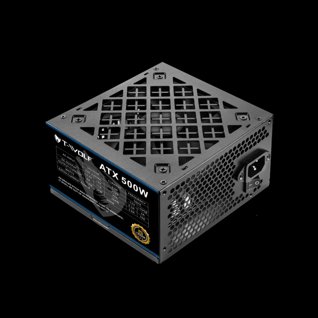 T-Wolf Phantom P500 500W ATX Power Supply