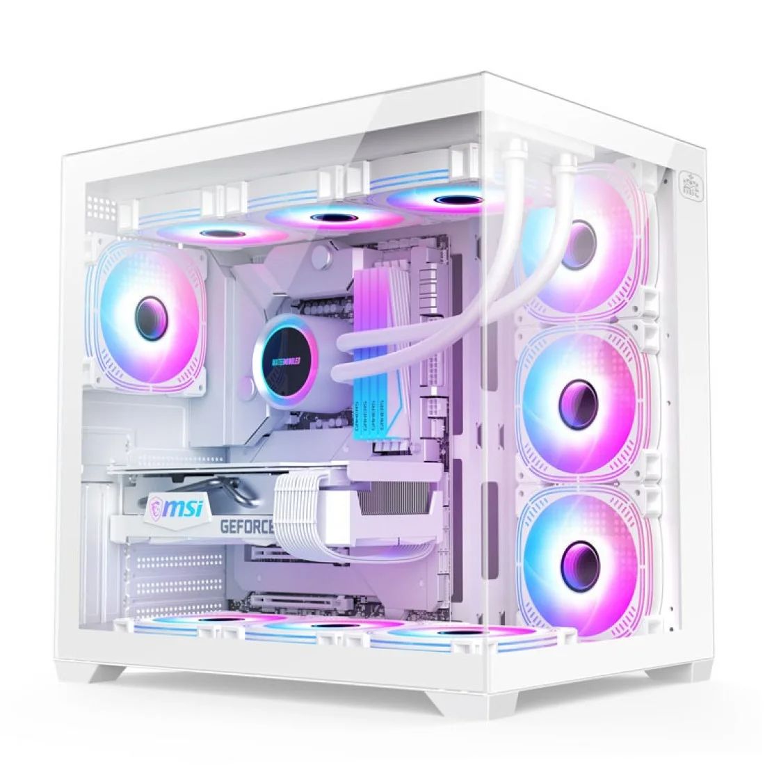 T-Wolf City Ranger X7 ARGB Mid-Tower ATX Gaming Case