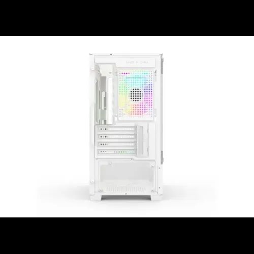 T-Wolf Ice Cooler X5 ARGB M-ATX Mid Tower Gaming Casing White