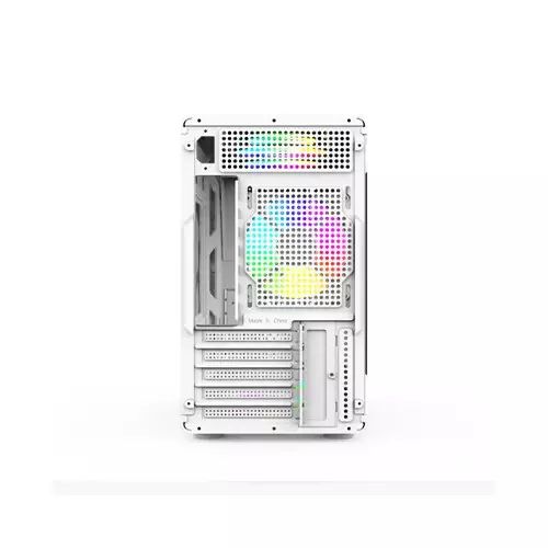 T-Wolf XPLENDER X5 BH ARGB M-ATX Portable Casing (White)