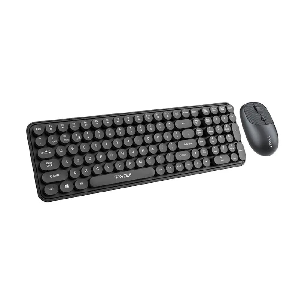 T-Wolf TF350 Wireless Keyboard Mouse Combo