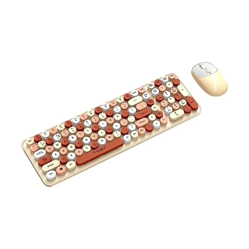 T-Wolf TF350 Wireless Keyboard Mouse Combo