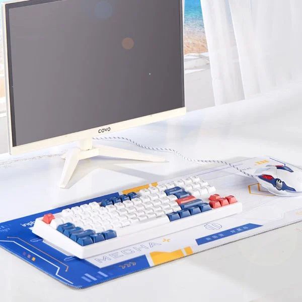 Inphic PD900 70*30CM Mouse Pad, Blue-White