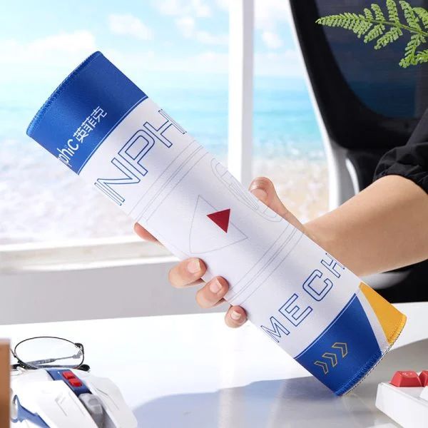 Inphic PD900 70*30CM Mouse Pad, Blue-White