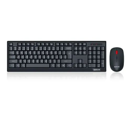 Redragon BS-8343 Wireless Keyboard Mouse Combo with Bangla