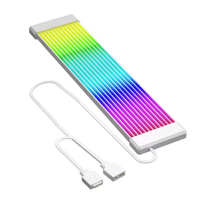 Jungle Leopard Neon Line CPU ARGB Cable – RGB Glow Strip for CPU Power & Aesthetic Builds