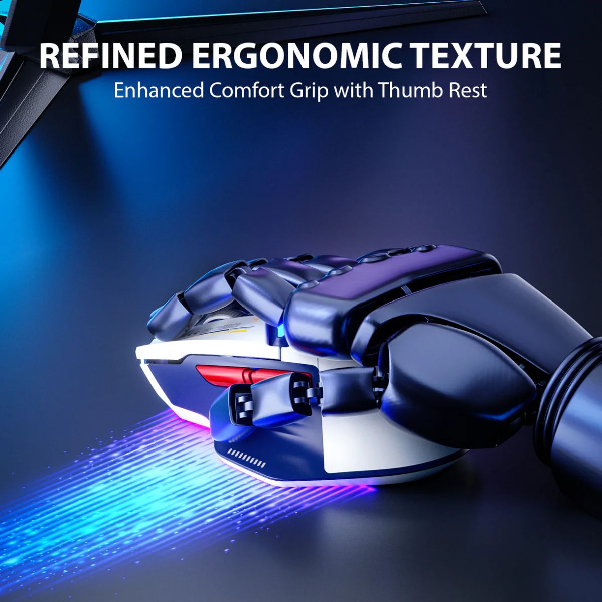 Inphic IN9 Tri-Mode Wireless Gaming Mouse