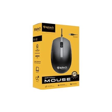 Aptech FX91 Hi-Speed Optical Wired Mouse