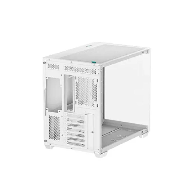 Deepcool CG530 WH Tempered Glass Panels Dual Chamber ATX Computer Case