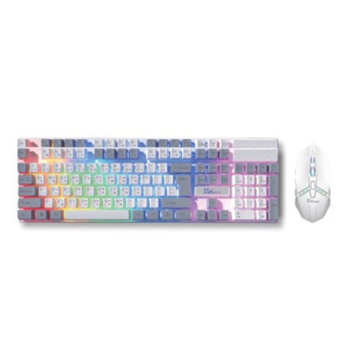 PC Power KM02G Wired Gaming Keyboard & Mouse Combo